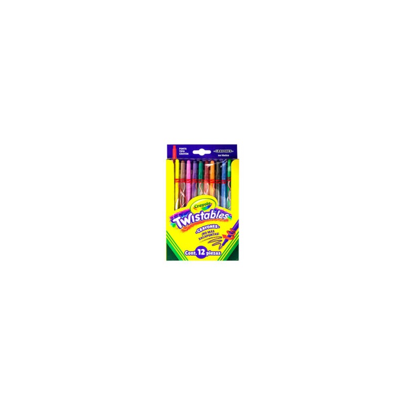 Crayones Twistable Crayola c/12