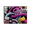 Cuaderno Italiano con Espiral Pautado Estrella