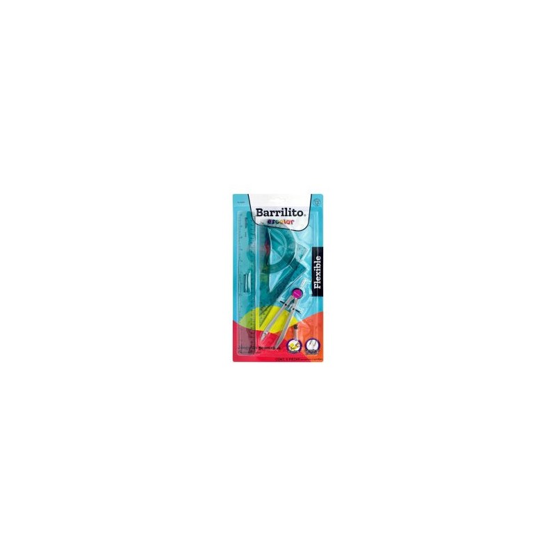 Juego de Geometría Flexible Barrilito Grande