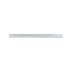 Mini Regla Aluminio 30 cm