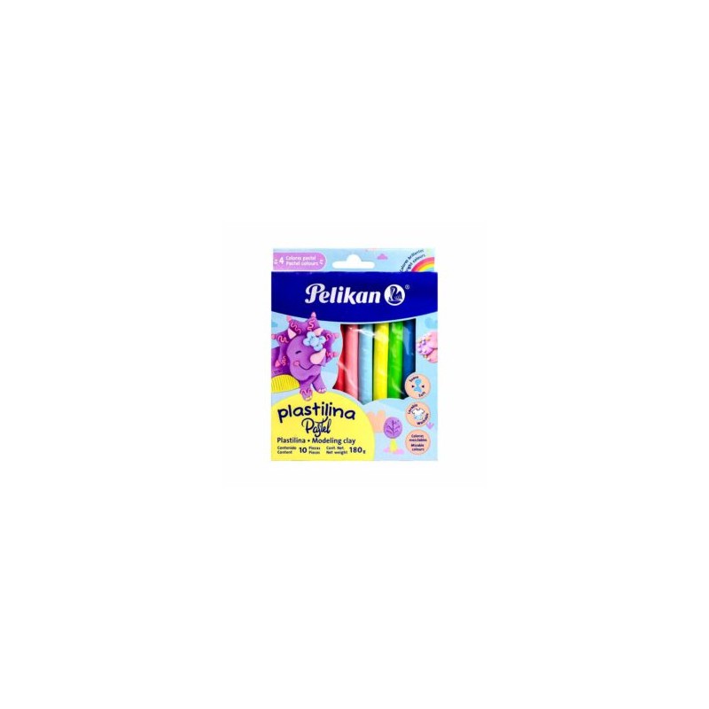 Plastilina Tonos Pastel Pelikan c/10