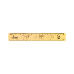 Regla de Madera 20 cm Arly