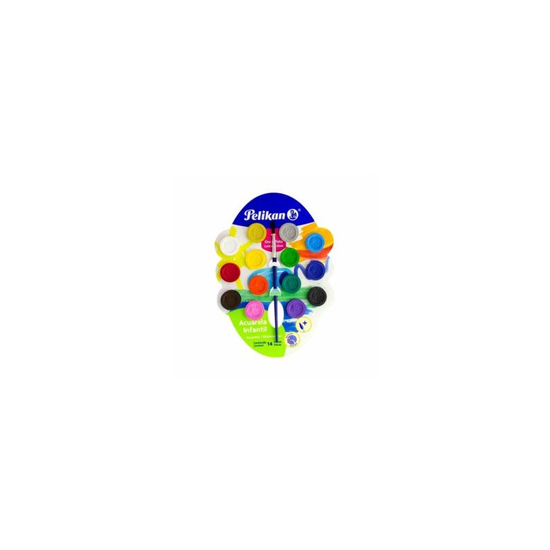Acuarela Pelikan Infantil c/12