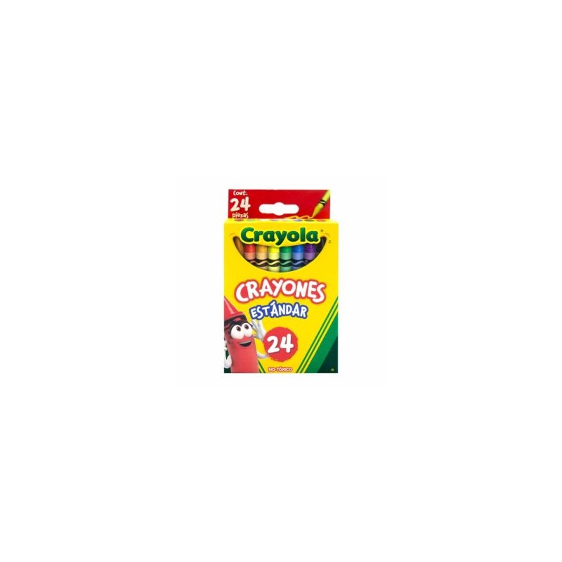 Crayones Estándar Crayola c/24