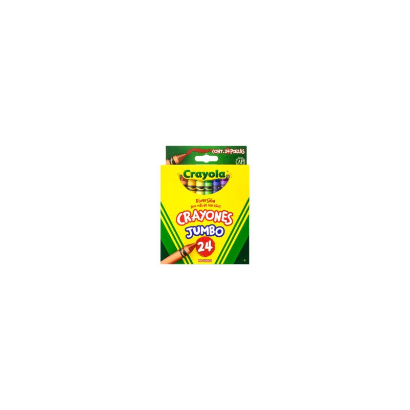 Crayones Jumbo Crayola c/24