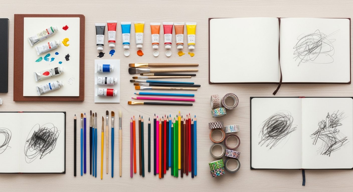 Útiles escolares y arte de calidad
